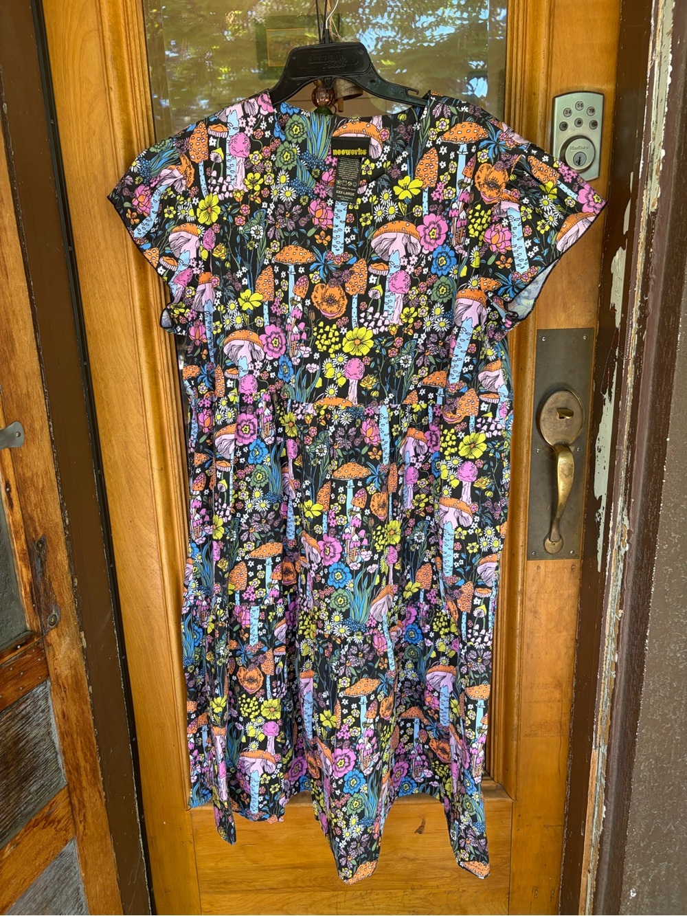 Nooworks Friday Dress in Magical Mushrooms